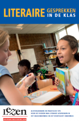 Voorkant brochure literaire gesprekken in de klas