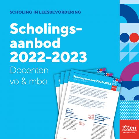 Afbeelding scholingsaanbod Stichting Lezen